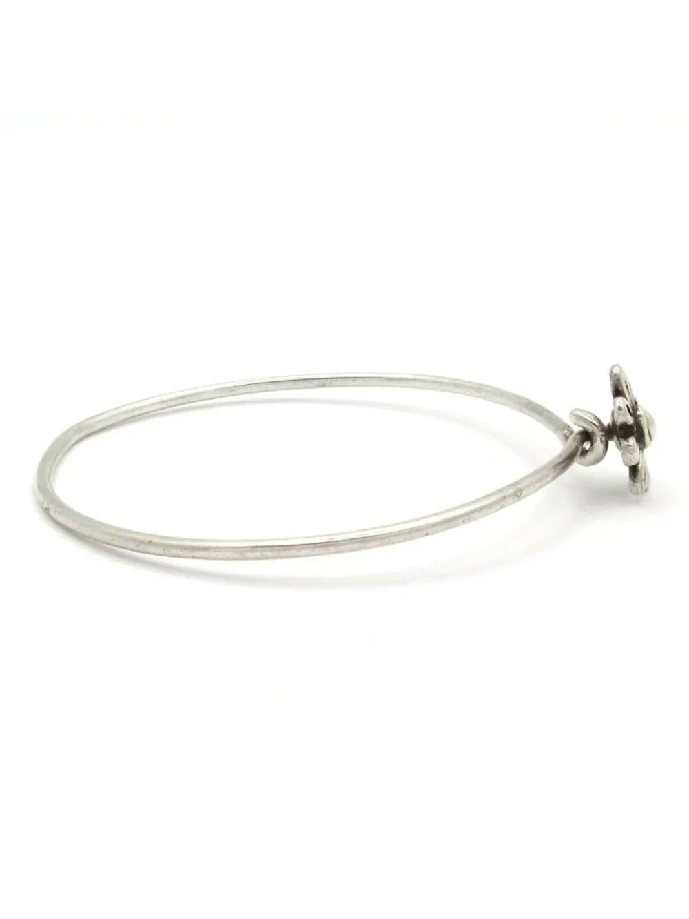 Tiffany & Co Bangle Daisy Silver Flower Bracelet